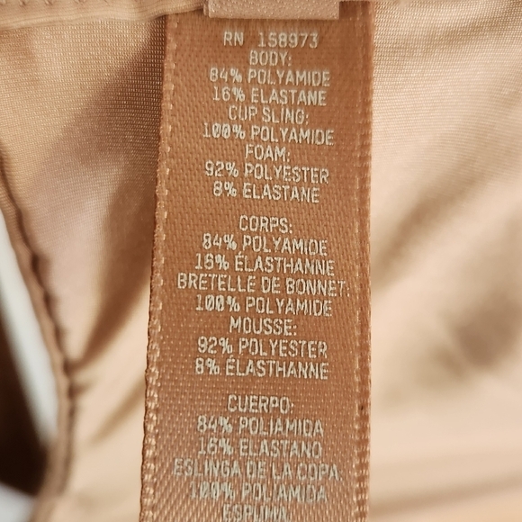 Skims Weightless Scoop 3D Woven Knit “Foam” Underwire Bra in Clay Tan Size 34H - Picture 16 of 16